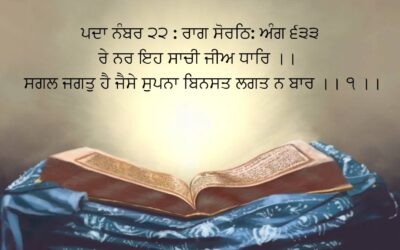 ray nar ih saachee jee-a Dhaar